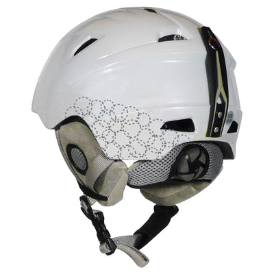 Park Peak Piste - Park Junior Helmet White Circles Gloss