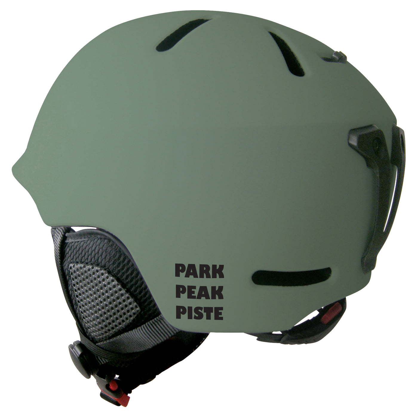 Park Peak Piste - The Commander Helmet Sage Matt - DISCONTINUED