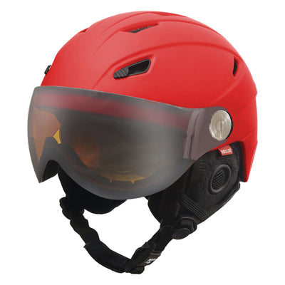 Park Peak Piste Park Visor Pro Kids True Red Matt