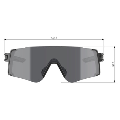 Salice 026 Small Sunglasses Spare Lens Mirror Red