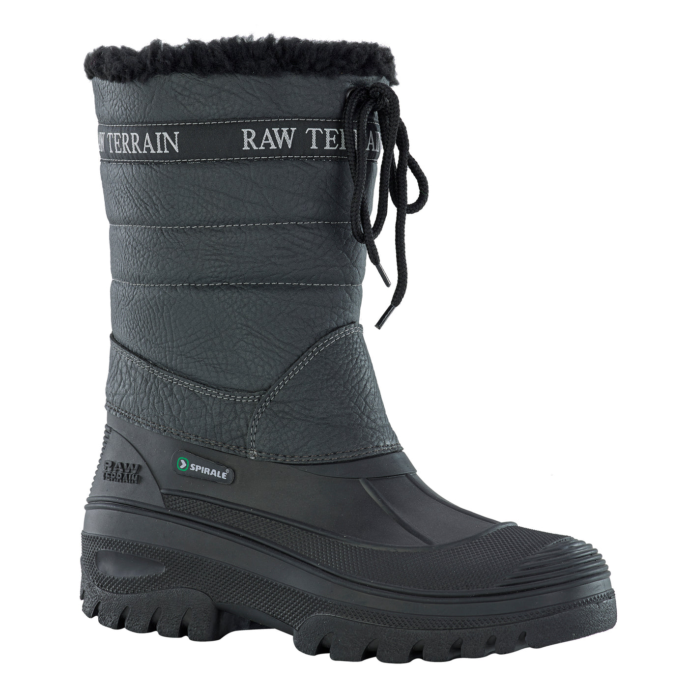 Manbi Adult Raw Terrain Boot Black