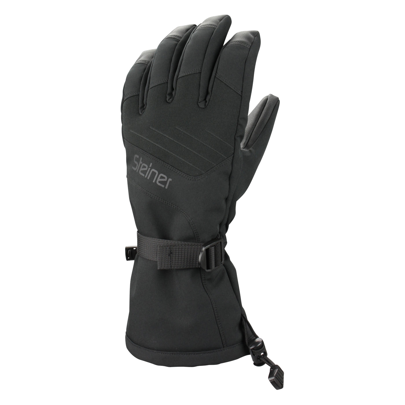 Steiner Mens Mountain Ski Glove Black