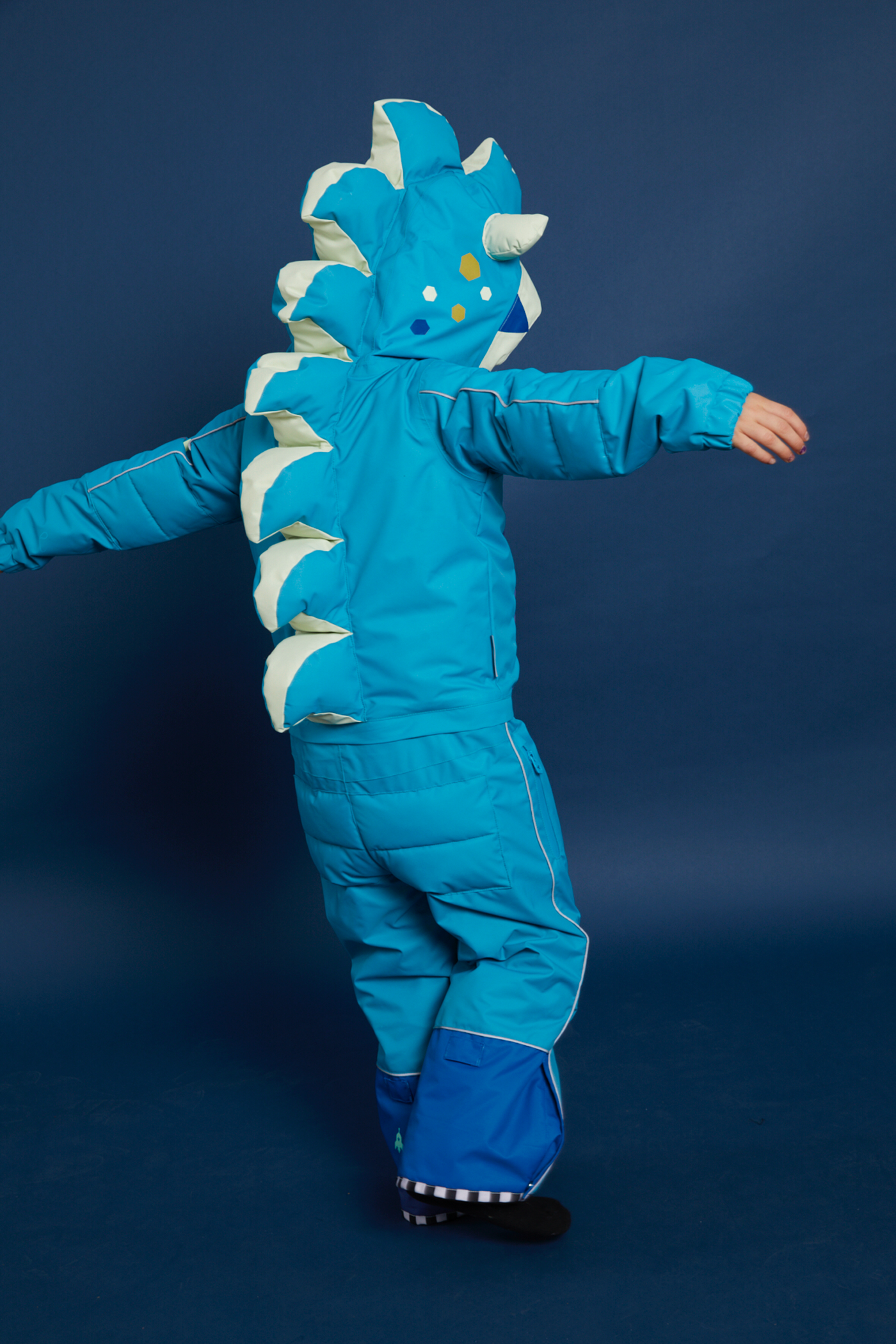 WeeDo Kids Snowsuit Monster Blue - DISCONTINUED