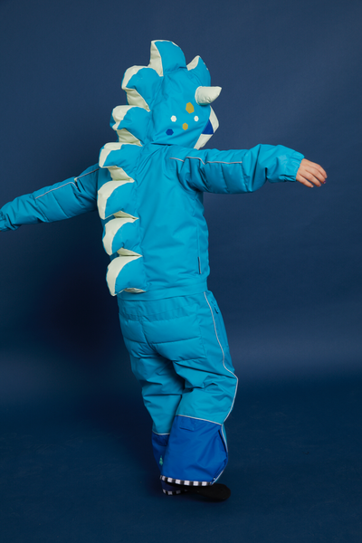 WeeDo Kids Snowsuit Monster Blue - DISCONTINUED
