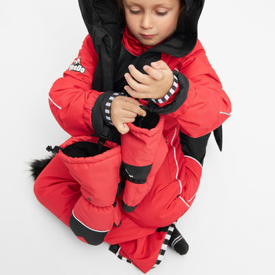 Weedo Kids Mitten DEVILDO RED