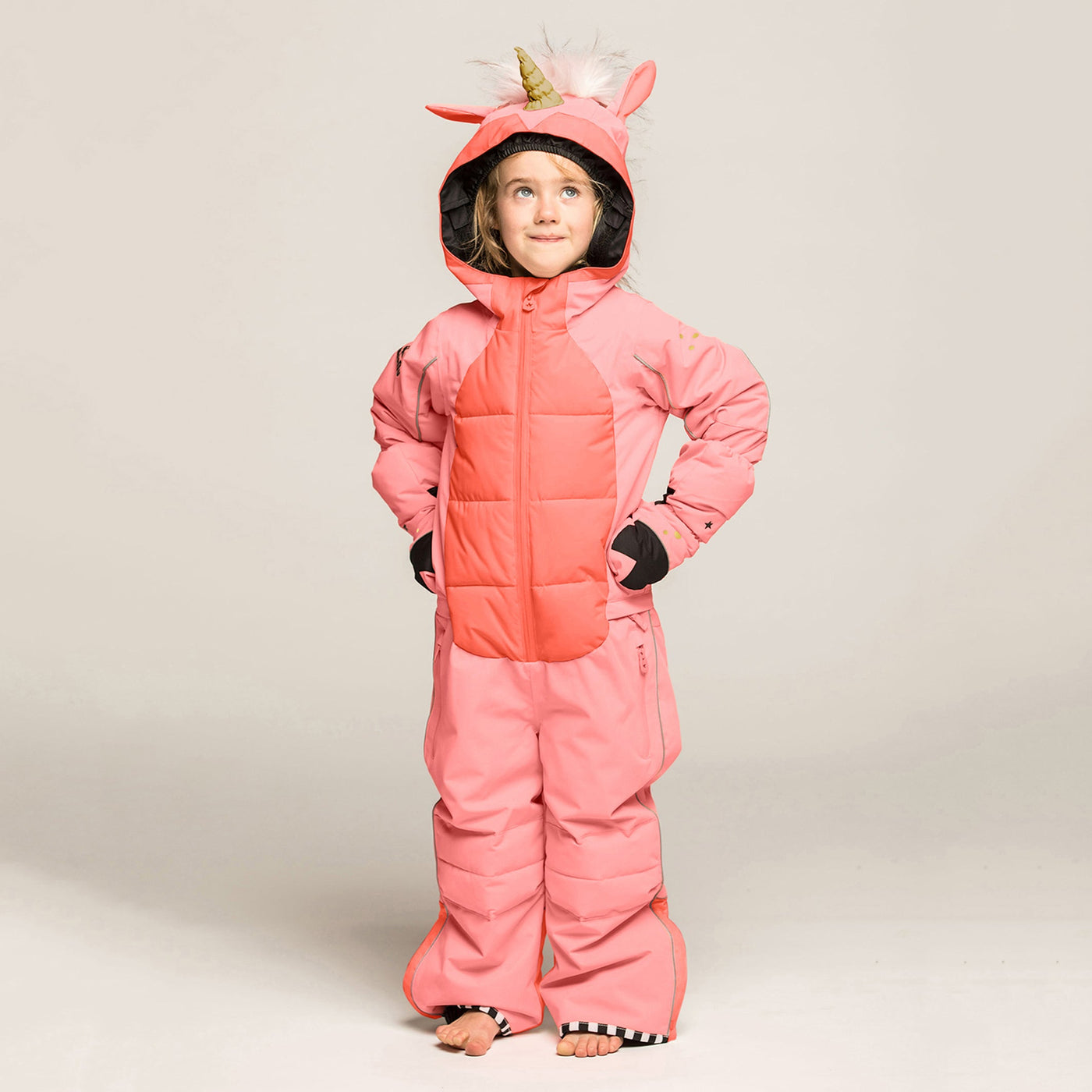 Weedo Kids Unicorn Snowsuit Kids Snowsuit Winter Thermal Snow Boots Olang Manbi Park Peak Piste