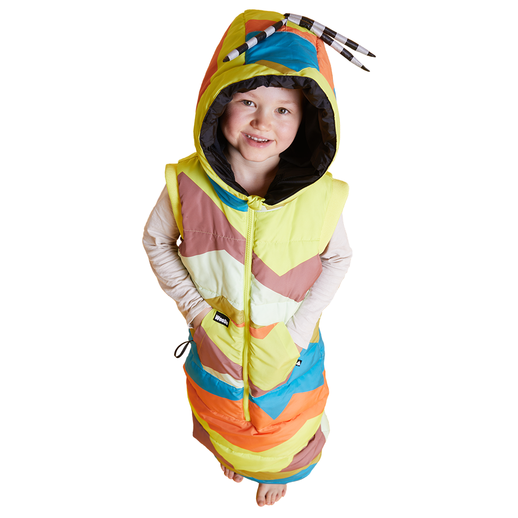 WeeDo Kids Sleeping Bag Woody  - Last One Left - Size 116cm