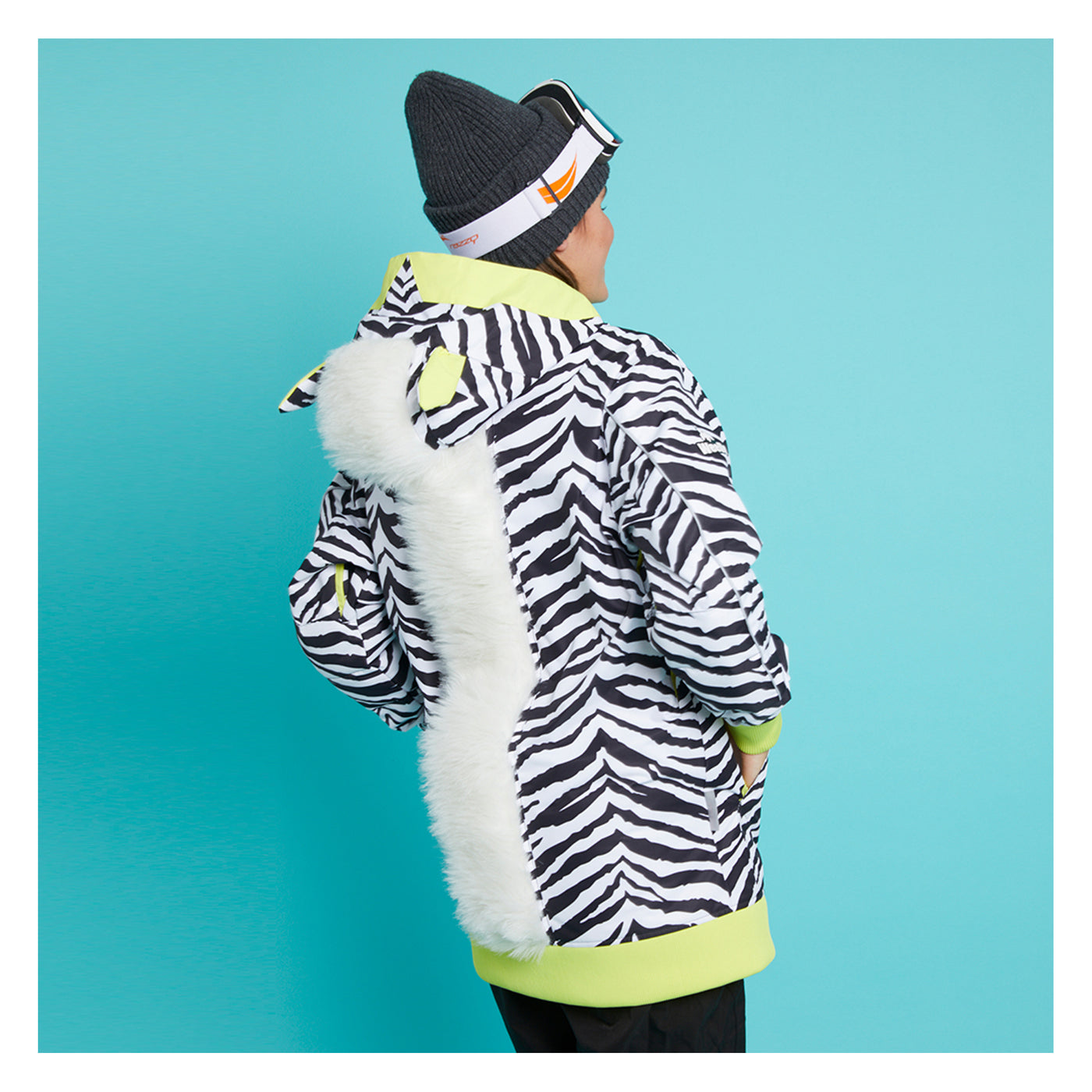 WeeDo Adult Snow Jacket Zebra