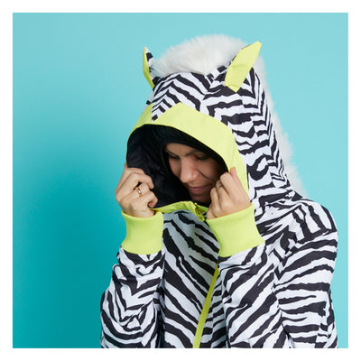 WeeDo Adult Snow Jacket Zebra