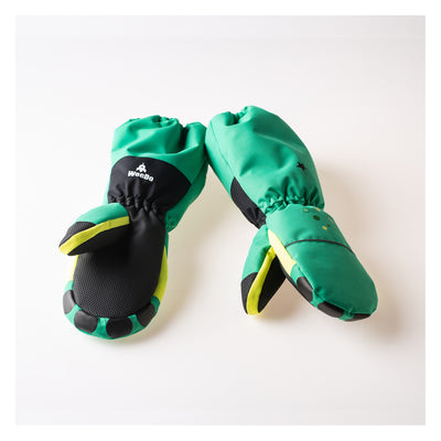 WeeDo Kids Snow Mitten Monster Green - last size left - size 16cm
