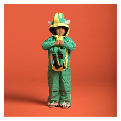 WeeDo Kids Snowsuit Monster Green