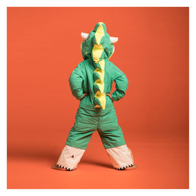 WeeDo Kids Snowsuit Monster Green - LAST SIZE LEFT - SIZE 128-140cm