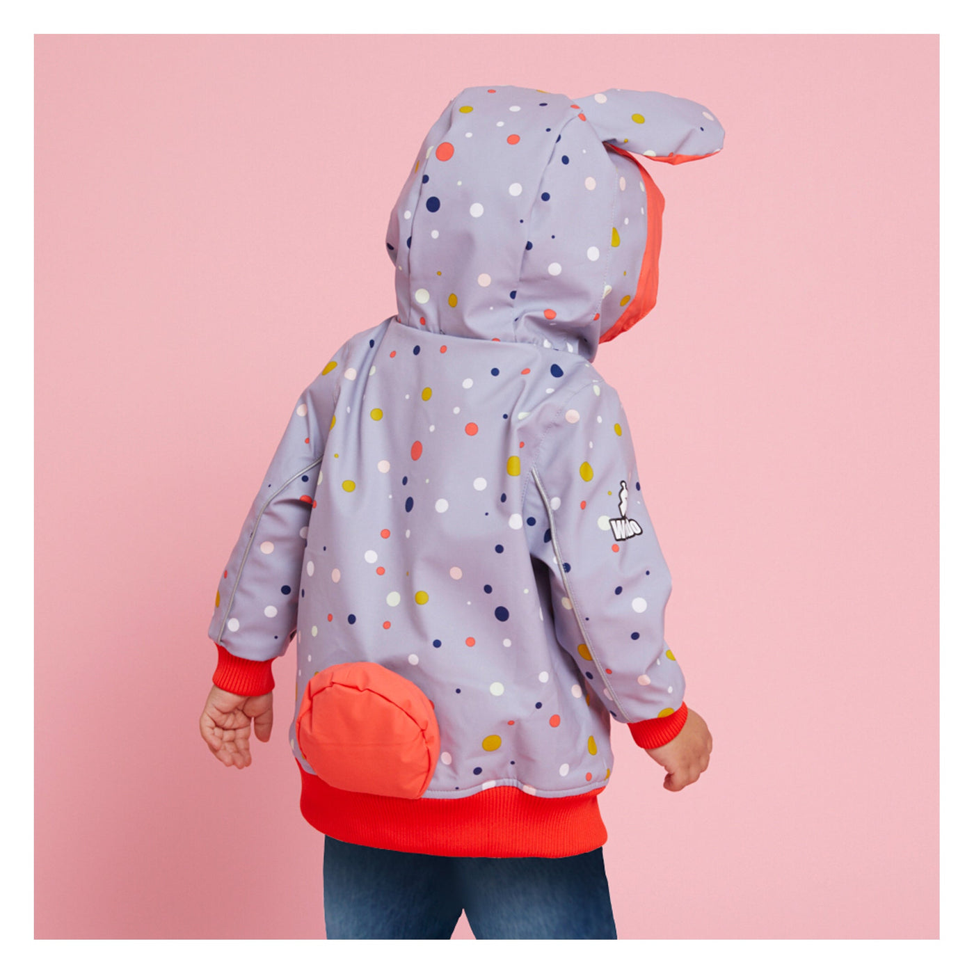 WeeDo Kids Rain Jacket Bunny