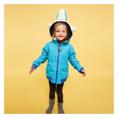 WeeDo Kids Snow Jacket Monster Blue