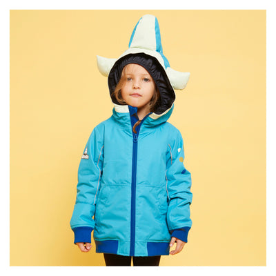 WeeDo Kids Snow Jacket Monster Blue