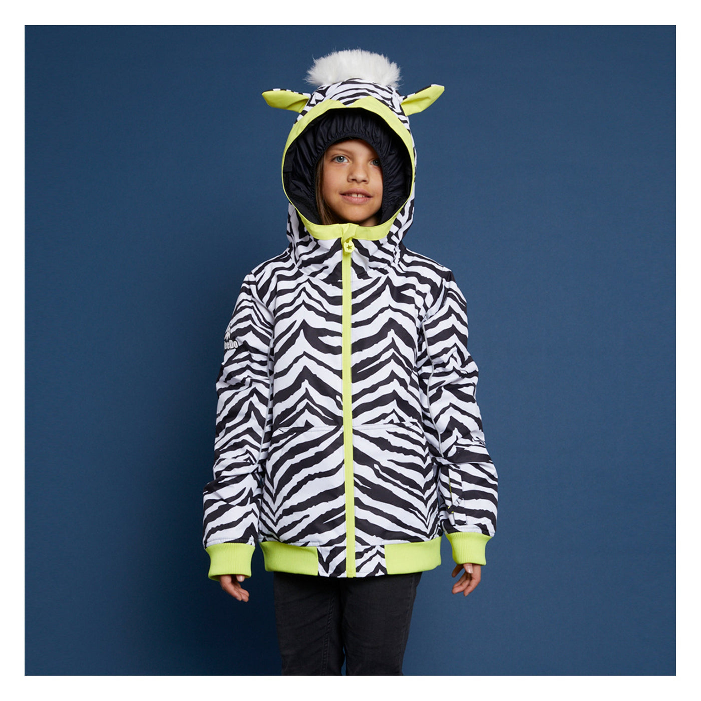 WeeDo Kids Snow Jacket Zebra