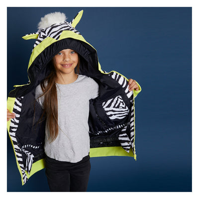 WeeDo Kids Snow Jacket Zebra