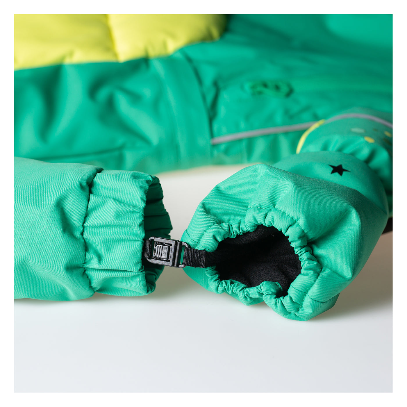 WeeDo Kids Snowsuit Monster Green - LAST SIZE LEFT - SIZE 128-140cm