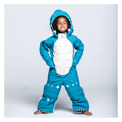 WeeDo Kids Snowsuit Monster Blue - DISCONTINUED