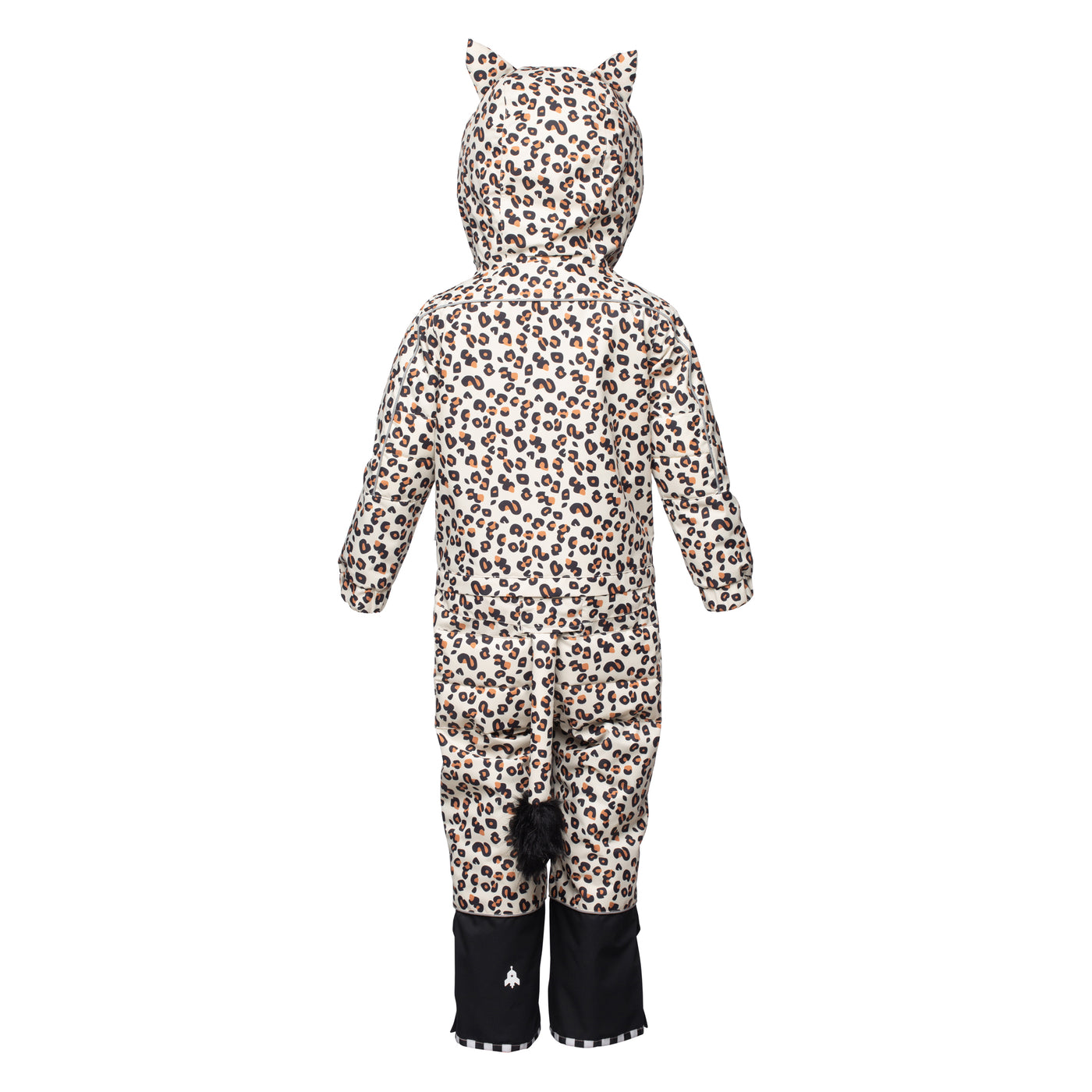 WeeDo Kids Snowsuit Leopard Black