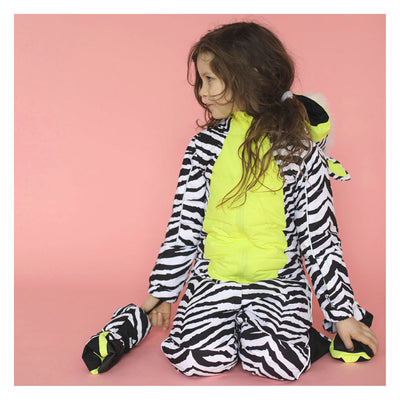 WeeDo Kids Snowsuit Zebra - DISCONTINUED